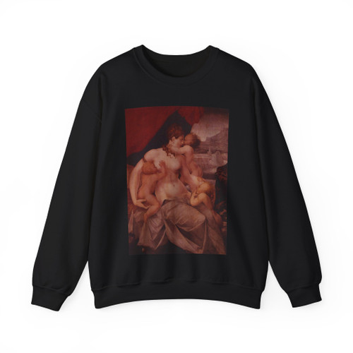COUSIN, Jean the Elder - Charity (Artwork) Crewneck Sweatshirt