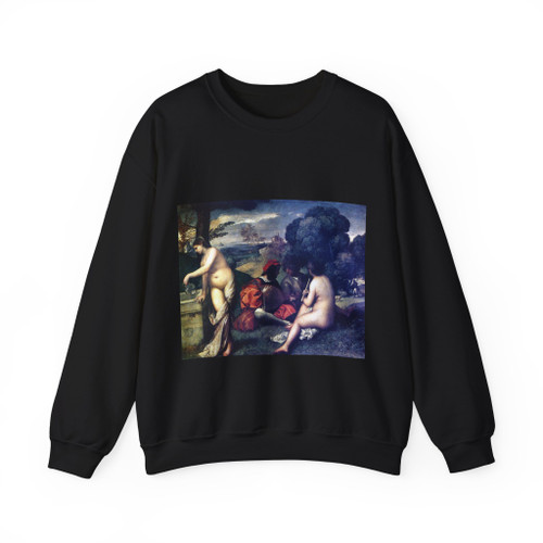 GIORGIONE - Pastoral Concert (Fete champetre) (Artwork) Crewneck Sweatshirt