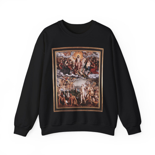 POURBUS, Pieter - Last Judgement (Artwork) Crewneck Sweatshirt