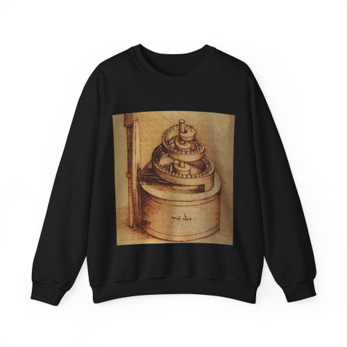 LEONARDO da Vinci - Spring Device (Artwork) Crewneck Sweatshirt