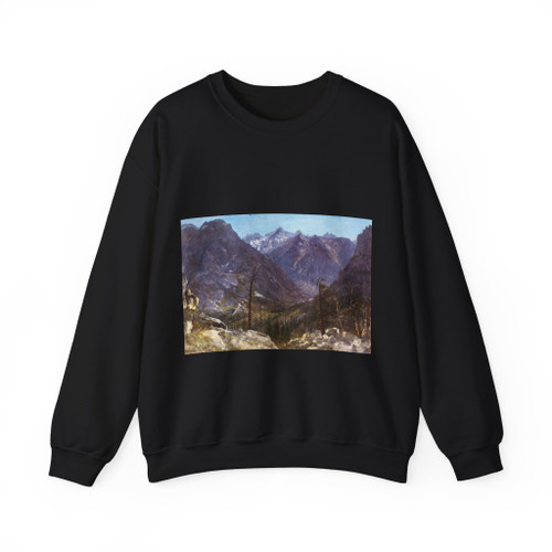 BIERSTADT, Albert - Estes Park Colorado (Artwork) Crewneck Sweatshirt