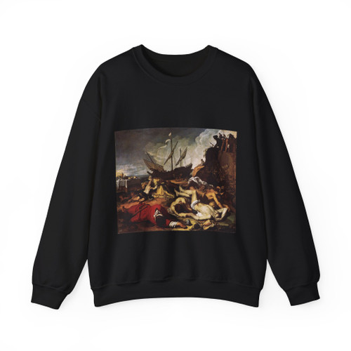 BLOEMAERT, Abraham - Charikleia and Theagenes (Artwork) Crewneck Sweatshirt