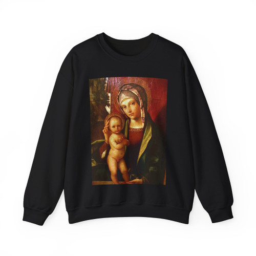BOCCACCINO, Boccaccio - Virgin and Child2 (Artwork) Crewneck Sweatshirt