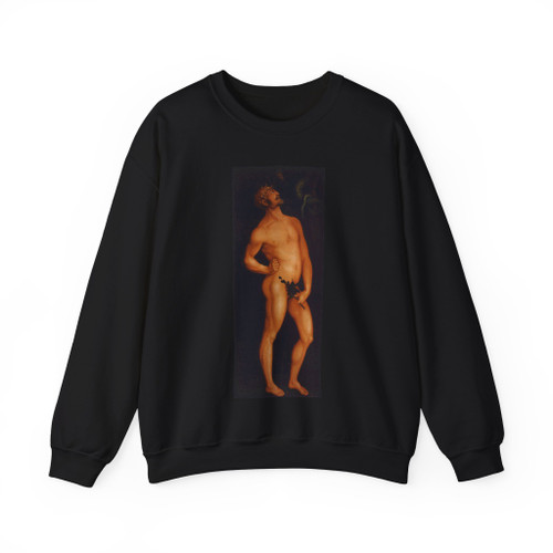 BALDUNG GRIEN, Hans - allegory -Adam (Artwork) Crewneck Sweatshirt