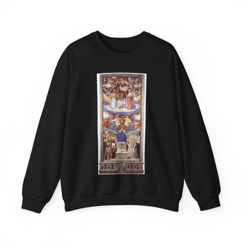 GOZZOLLI, Benozzo - St Sebastian Intercessor (Artwork) Crewneck Sweatshirt