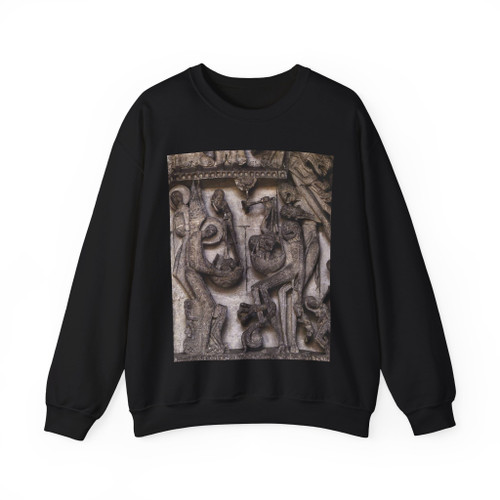 GISLEBERTUS - Last Judgment (detail) (Artwork) Crewneck Sweatshirt