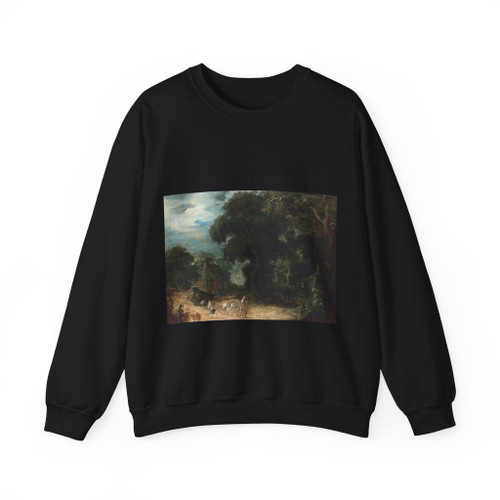 GOVAERTS, Abraham - Wooded Landscape (Artwork) Crewneck Sweatshirt