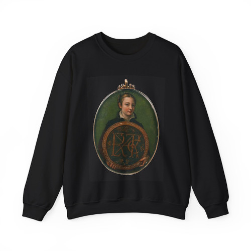 ANGUISSOLA, Sofonisba - Self-Portrait2 (Artwork) Crewneck Sweatshirt