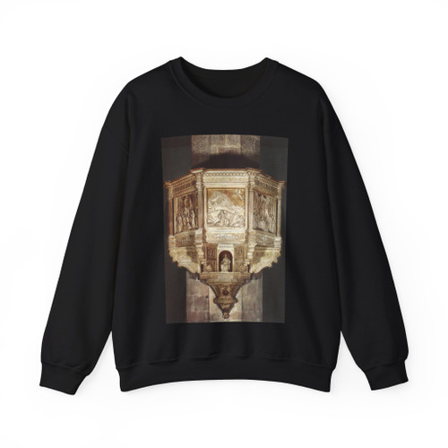 BENEDETTO da Maiano - Pulpit (Artwork) Crewneck Sweatshirt