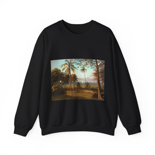 BIERSTADT, Albert - Florida Scene (Artwork) Crewneck Sweatshirt