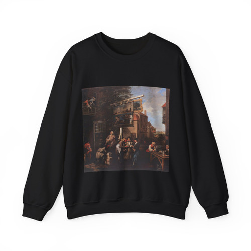 HOGARTH, William - Soliciting Votes (Artwork) Crewneck Sweatshirt