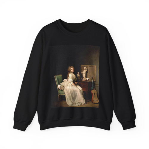 BOILLY, Louis Leopold - ladyseat (Artwork) Crewneck Sweatshirt