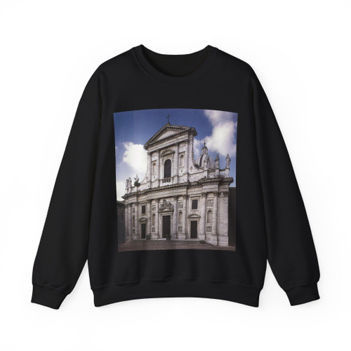 PORTA, Giacomo della - Facade (Artwork) Crewneck Sweatshirt