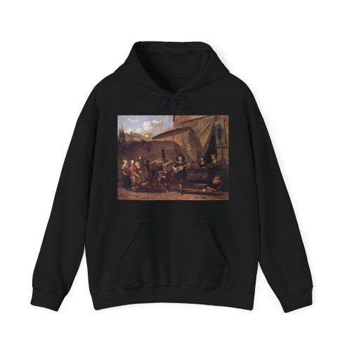DUJARDIN, Karel - Italian Comedians (Artwork) Hoodie