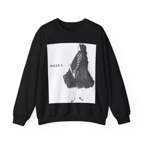 BEARDSLEY, Aubrey - moska (Artwork) Crewneck Sweatshirt