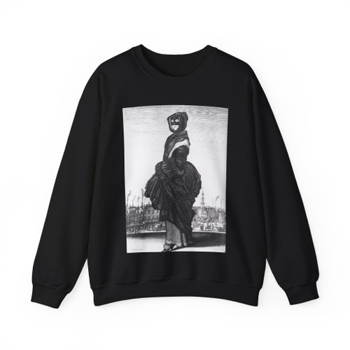 HOLLAR, Wenceslaus - Winter (Artwork) Crewneck Sweatshirt