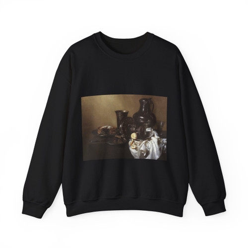 HEDA, Willem Claesz - Still-Life8 (Artwork) Crewneck Sweatshirt