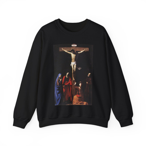 TOURNIER, Nicolas - Crucifixion (Artwork) Crewneck Sweatshirt