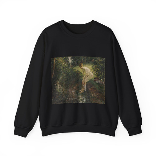 PISARRO Camille - Bather in the Woods (Artwork) Crewneck Sweatshirt