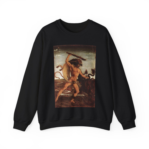 POLLAIUOLO, Antonio del - Hercules and the Hydra (Artwork) Crewneck Sweatshirt