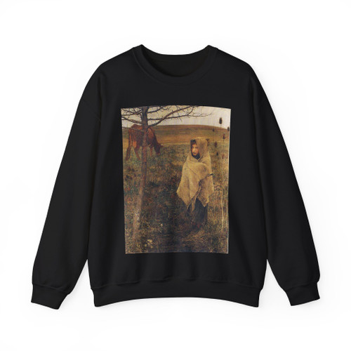 Bastien-Lepage , Jules - pauvre fauvette (Artwork) Crewneck Sweatshirt