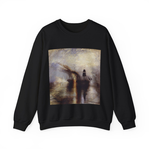 TURNER, Joseph Mallord William - Peace - Burial at Sea (Artwork) Crewneck Sweatshirt