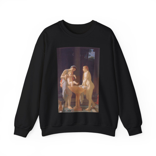 GLEYRE, Charles-Gabriel - The Bath (Artwork) Crewneck Sweatshirt