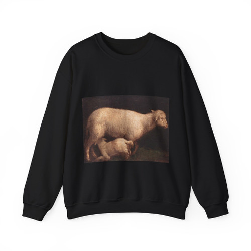 BASSANO, Jacopo - Sheep and Lamb (Artwork) Crewneck Sweatshirt