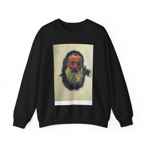 MONET, Claude - Self-Portrait 2 (Artwork) Crewneck Sweatshirt