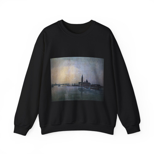 TURNER, Joseph Mallord William - San Giorgio Maggiore at Dawn (Artwork) Crewneck Sweatshirt