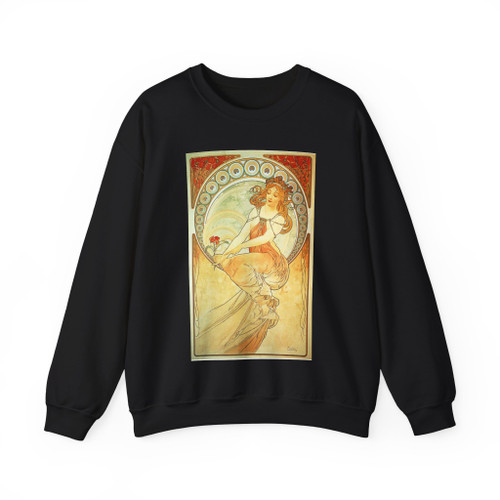 MUCHA, Alphonse Maria - 106 (Artwork) Crewneck Sweatshirt