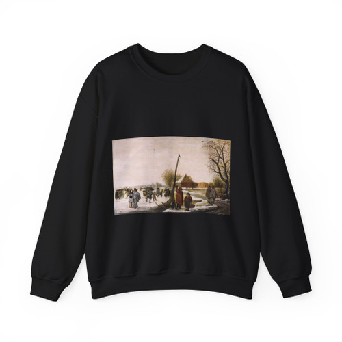 AVERCAMP, Barend - Landscape (Artwork) Crewneck Sweatshirt