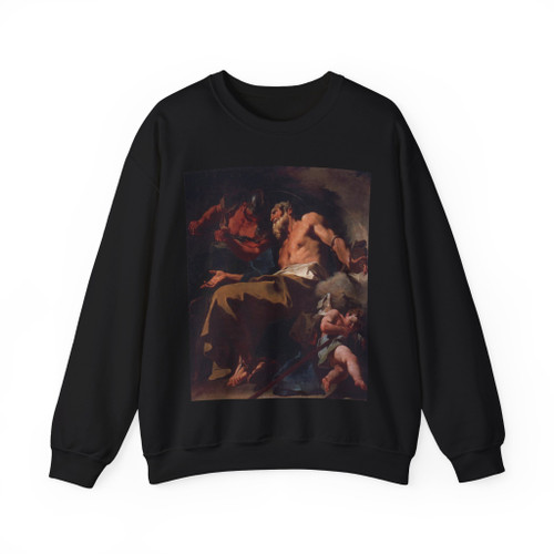 PITTONI, Giovanni Battista - The Torture of St Thomas (Artwork) Crewneck Sweatshirt