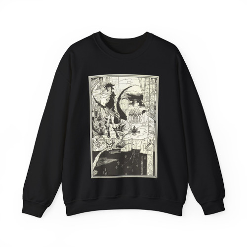 BEARDSLEY, Aubrey - siegfried (Artwork) Crewneck Sweatshirt