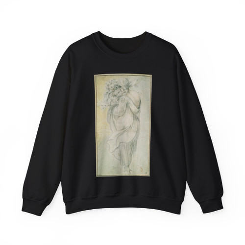 Bellange, Jacques - Gypsy with a Child (Artwork) Crewneck Sweatshirt