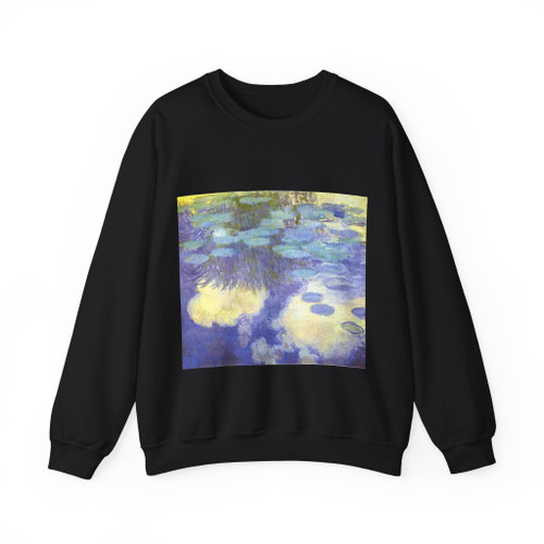 MONET, Claude - Water-Lilies II (Artwork) Crewneck Sweatshirt