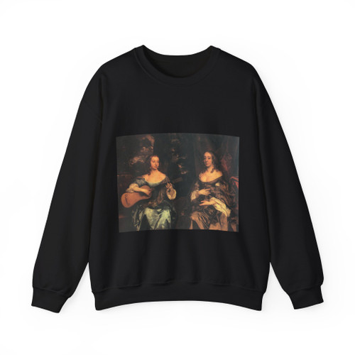 LELY, Sir Peter - Two Ladies of the Lake Family (Artwork) Crewneck Sweatshirt