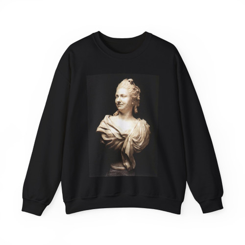 LEMOYNE, Jean-Baptiste II - Mademoiselle Dangeville as Thalia (Artwork) Crewneck Sweatshirt