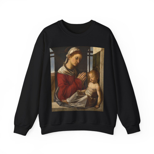 MONTAGNA, Bartolomeo - The Virgin and Child (Artwork) Crewneck Sweatshirt