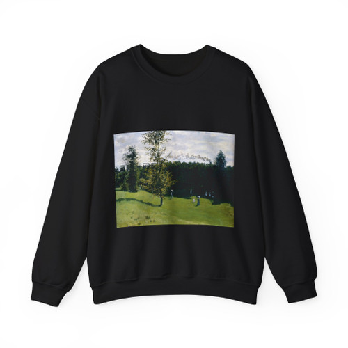 MONET, Claude - Train in the Country (Artwork) Crewneck Sweatshirt