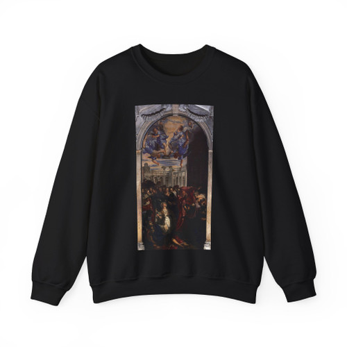 TINTORETTO, Jacopo Robusti - The Miracle of St Agnes (Artwork) Crewneck Sweatshirt