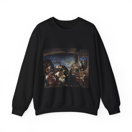 MAINO, Fray Juan Bautista - The Recapture of Bahia in 1625 (Artwork) Crewneck Sweatshirt
