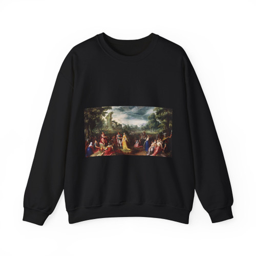 MANDER, Karel van, the Elder - The Continence of Scipio (Artwork) Crewneck Sweatshirt