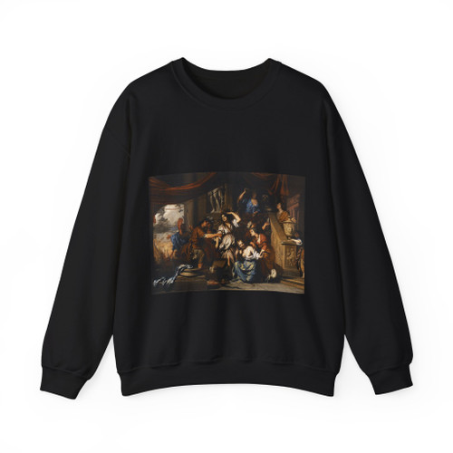LAIRESSE, Gerard de - Achilles Discovered among the Daughters of Lycomedes (Artwork) Crewneck Sweatshirt
