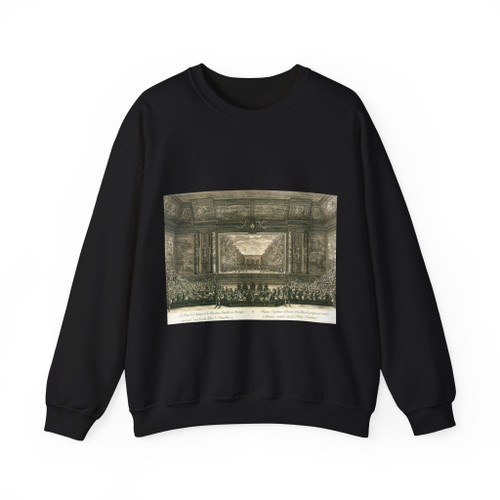 LE PAUTRE, Jean - The Festivities of Cupid and Bacchus (Artwork) Crewneck Sweatshirt