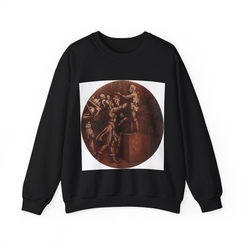 MICHELANGELO, Buonarroti - Medallion3 (Artwork) Crewneck Sweatshirt