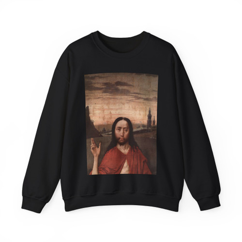 BOUTS, Dieric the Elder - Resurrection (detail) (Artwork) Crewneck Sweatshirt