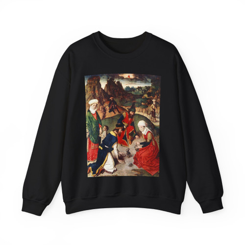 BOUTS, Dieric the Elder - The Gathering of the Manna (Artwork) Crewneck Sweatshirt