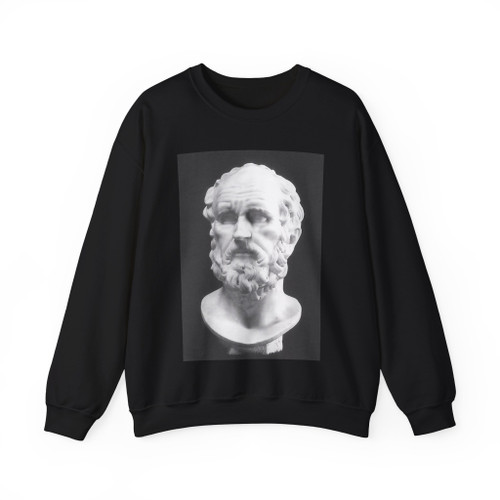 PUGET, Pierre -sculptures- Philosopher (Artwork) Crewneck Sweatshirt