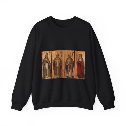 BRACCESCO, Carlo - Four Doctors of the Church (Artwork) Crewneck Sweatshirt